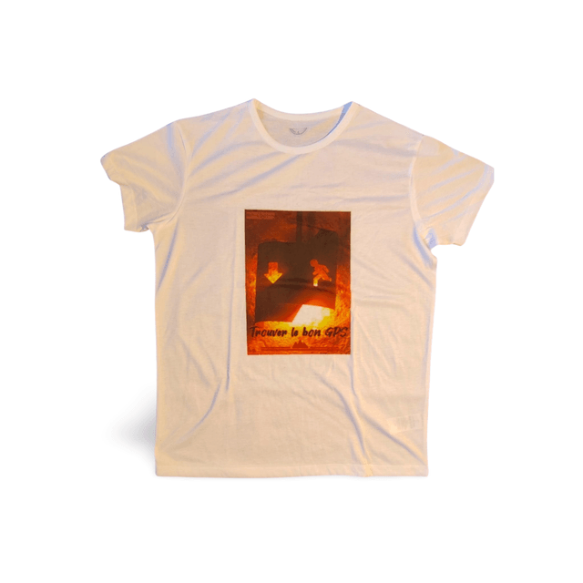 Tee shirt GPS - Print by Henry