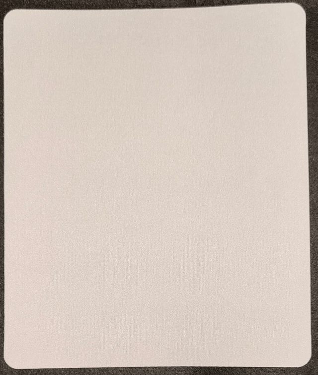 Tapis de souris blanc 20X24 cm