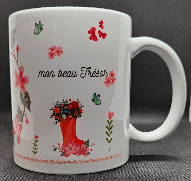 Tasse "Mon beau trésor" - PrintbyHenry