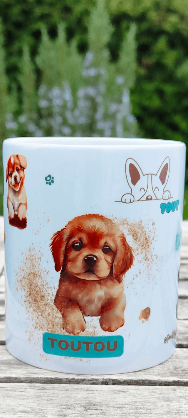 Tasse "Mon toutou tout doux" - Print by Henry