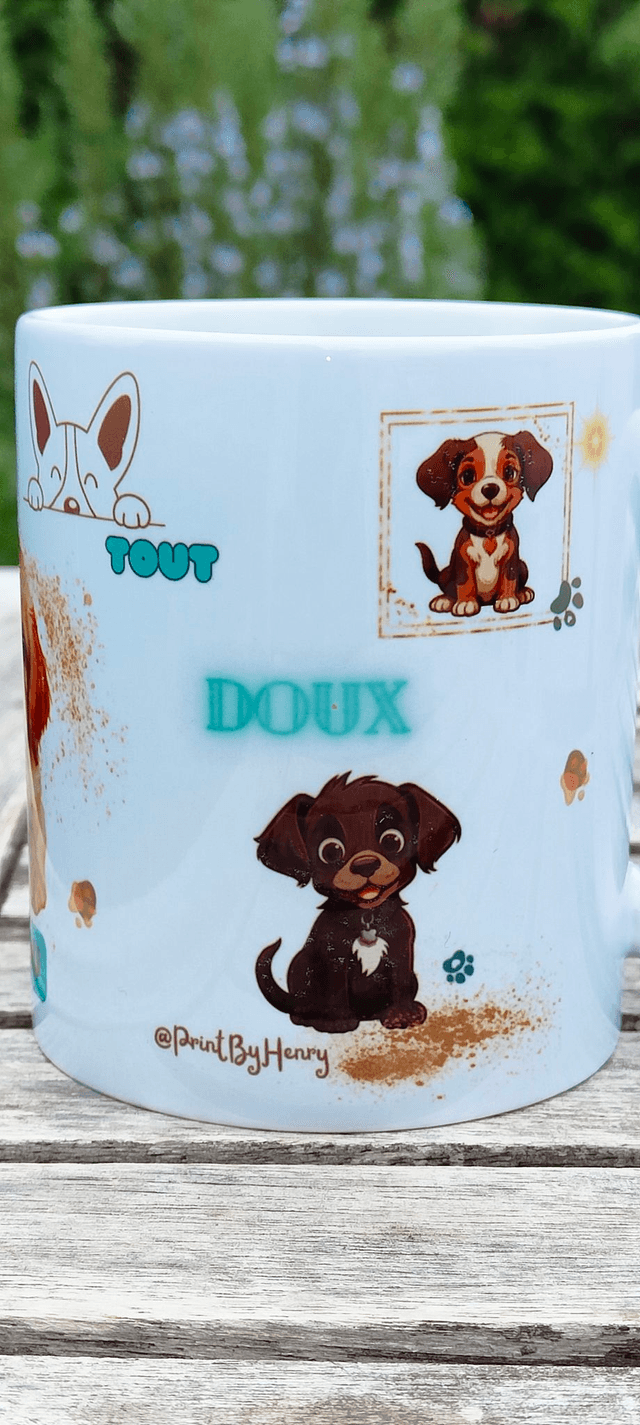 Tasse "Mon toutou tout doux" - Print by Henry